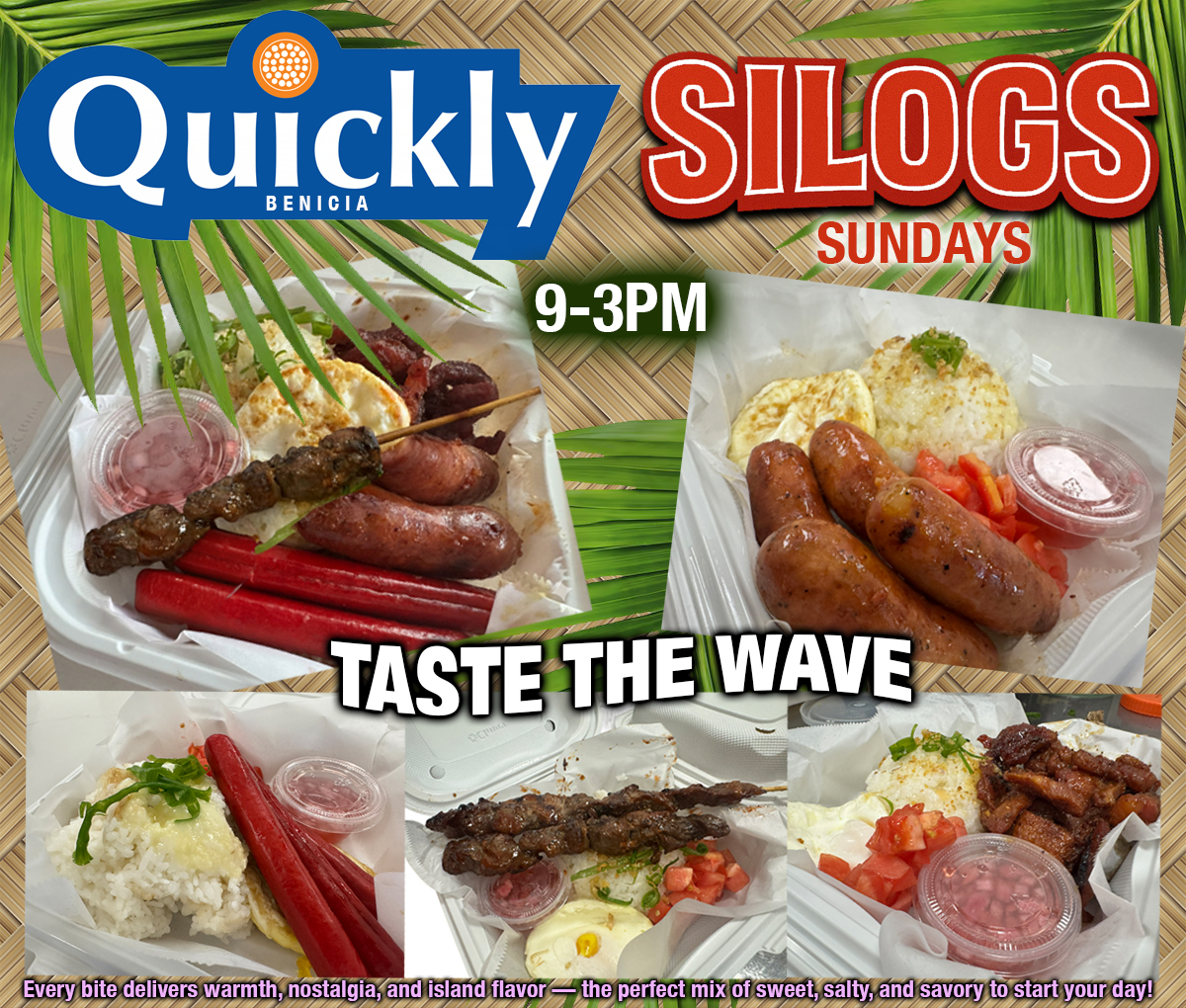 Filipino Breakfast Sundays - Silogs